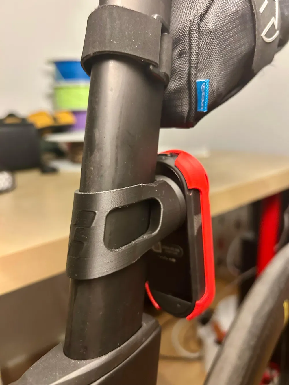 Seatpost Mount for Cube Litening C68X Garmin Varia, photo 4 of 4 - Seatpost Mount for Cube Litening C68X Garmin Varia Cycling