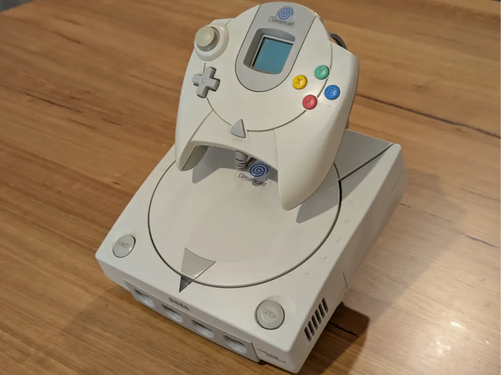Sega Dreamcast Console Display Stand