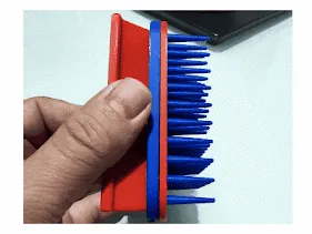 Self-Cleaning Brush - Pet Grooming & Hair Removal, in stock