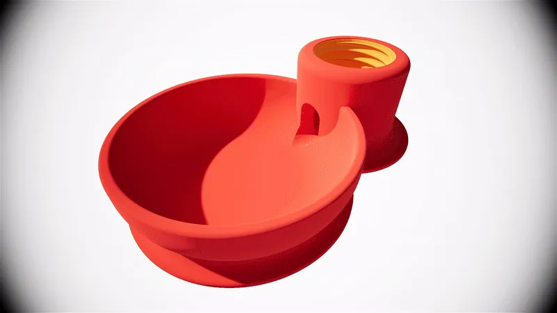 Self-Filling Pet Water Bowl (cats and small dogs) - Cat Bowls & Feeders, in stock