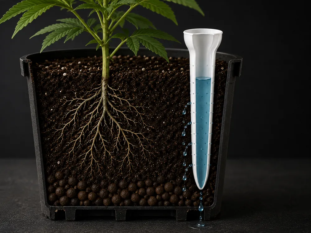 Self-Watering Plant Spike | Slow Drip Irrigation, photo 2 of 5 - Self-watering Planters, garden