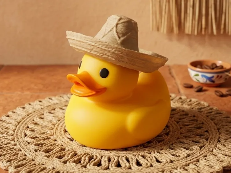 Señor Quack, Mexican Sombrero Duck, Cruise Jeep