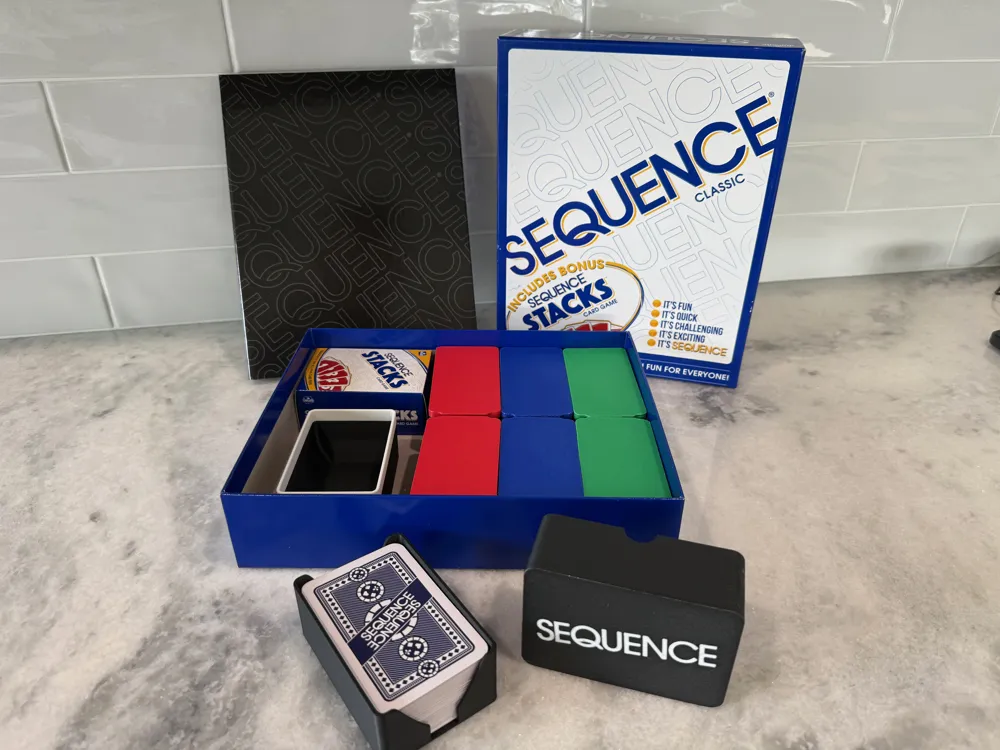 Sequence Classic + Stacks Board Game Insert, photo 3 of 4 - Sequence Classic + Stacks Board Game Insert Board Games & Tabletop