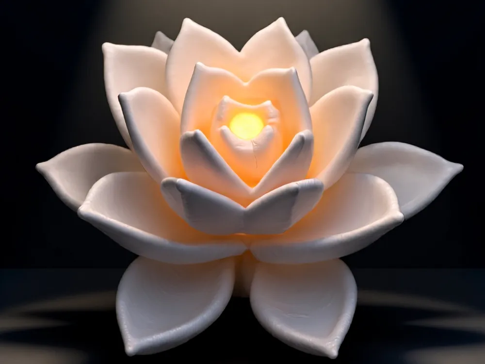 Serene Bloom, Lotus Glow, Thanks, Community!
