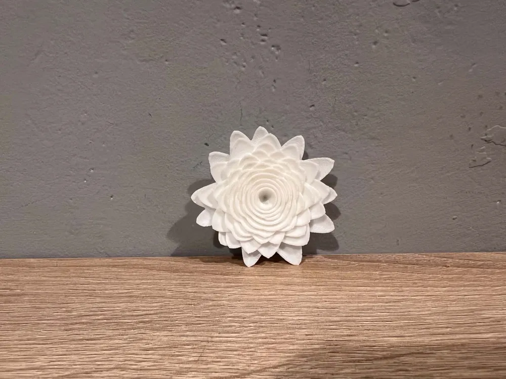 Set 4 Pcs Layered Flower- Modern Table Decoration, photo 4 of 4 - Set 4 Pcs Layered Flower- Modern Table Decoration Household