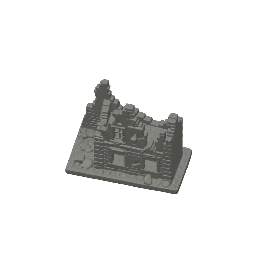 Set di 12 Rovine Urbane WWII, Scala 1:100 / 15 mm, photo 4 of 4 - Set di 12 Rovine Urbane WWII, Scala 1:100 / 15 mm Miniatures