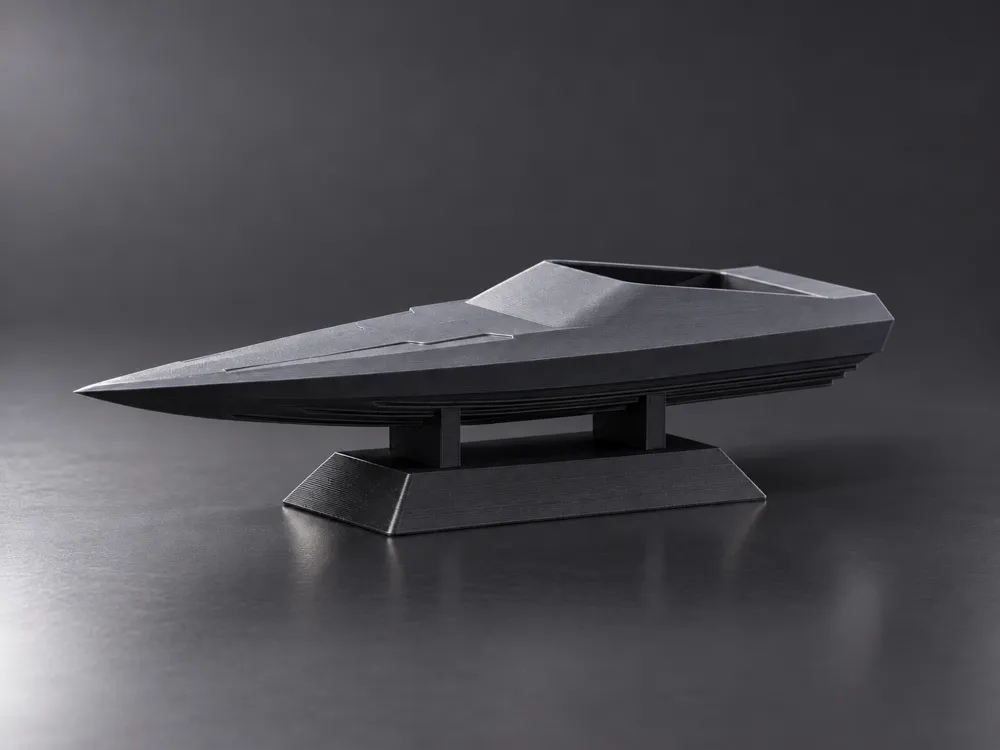 ShadowWave, Futuristic Speedboat Model, photo 4 of 4 - ShadowWave, Futuristic Speedboat Model Desk & Office