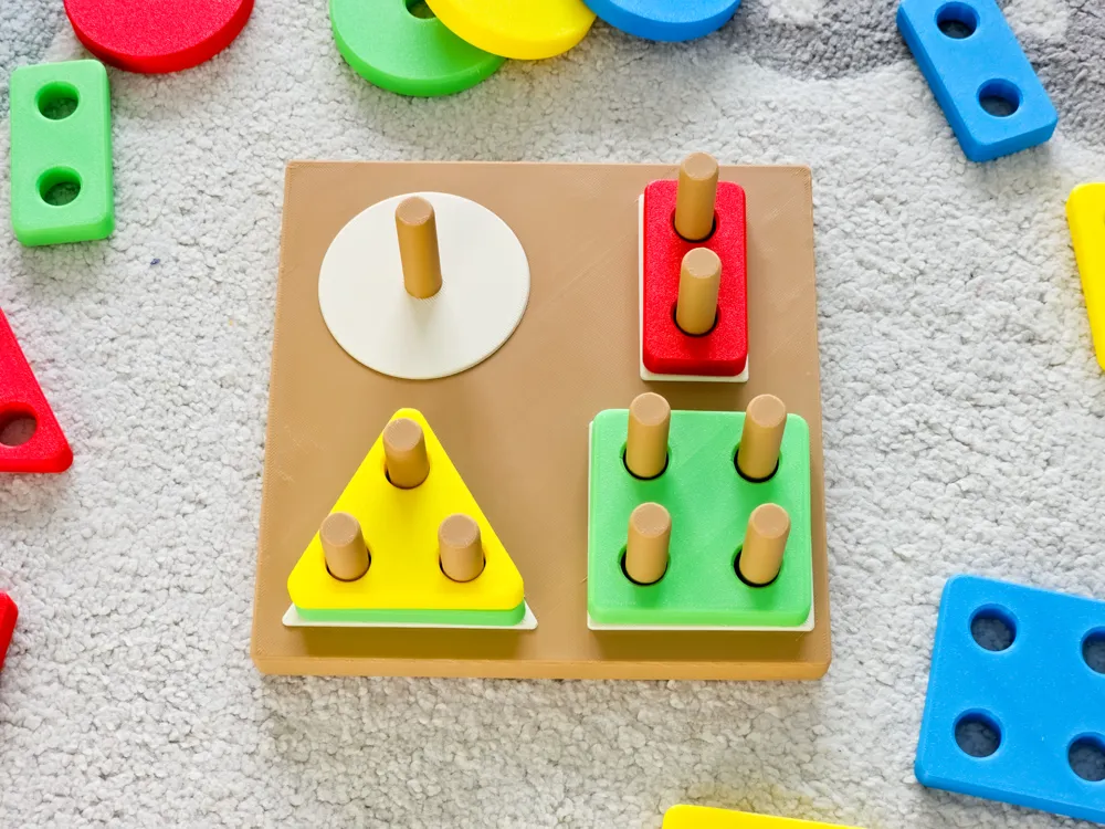 Shapes Stacking Game (Age 18+ months), photo 3 of 4 - Baby & Toddler Toys, game of skill