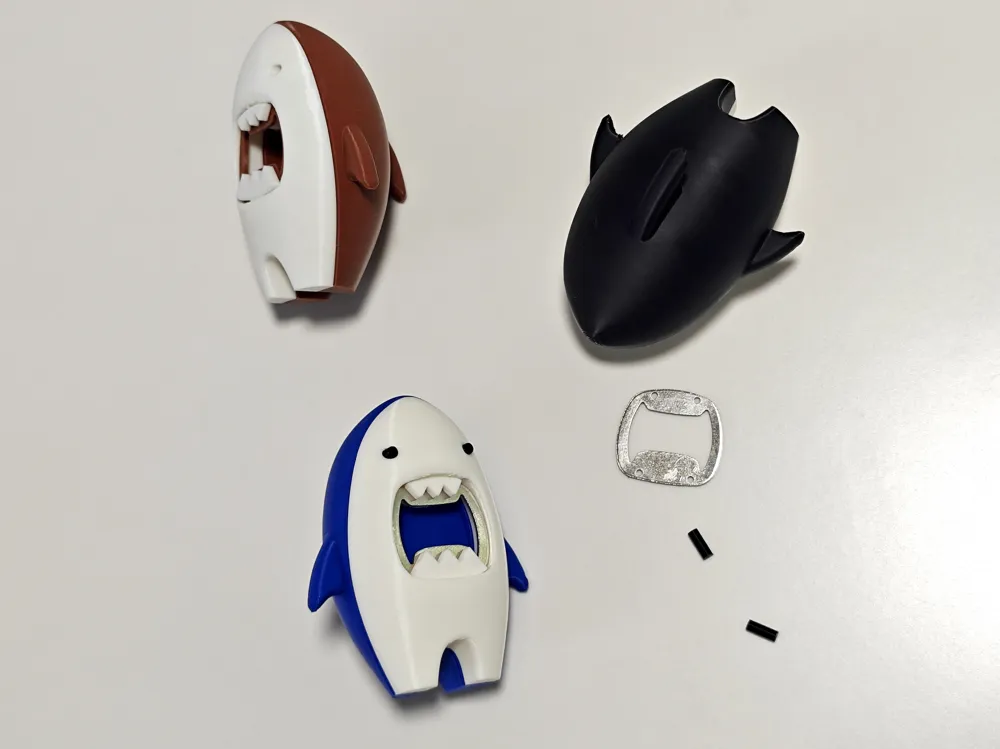 Shark Bottle Opener | Cute Gift, photo 4 of 5 - Bottle Openers, Cartoon