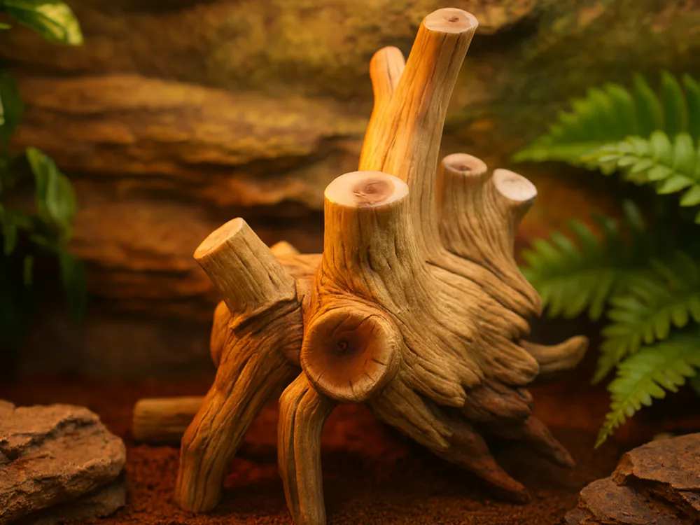 Shorewood for climbing, Reptile decor