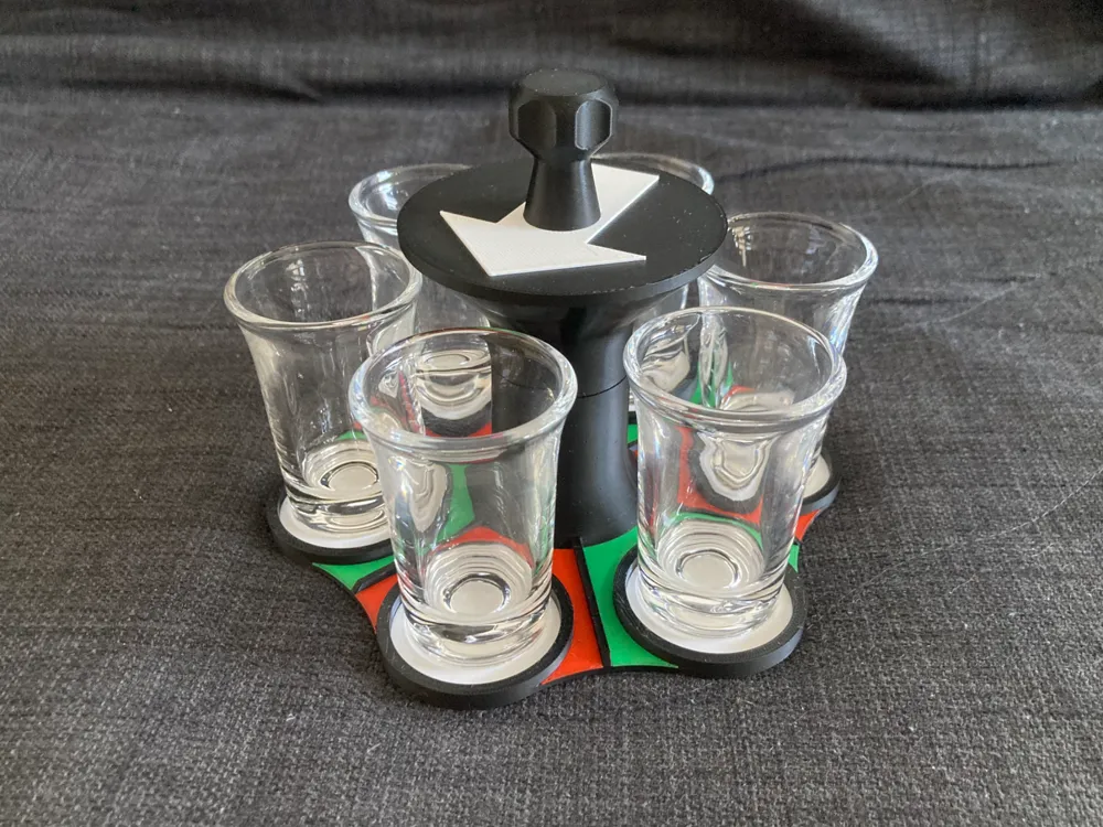 Shot Glass Roulette - The Ultimate Drinking Game
