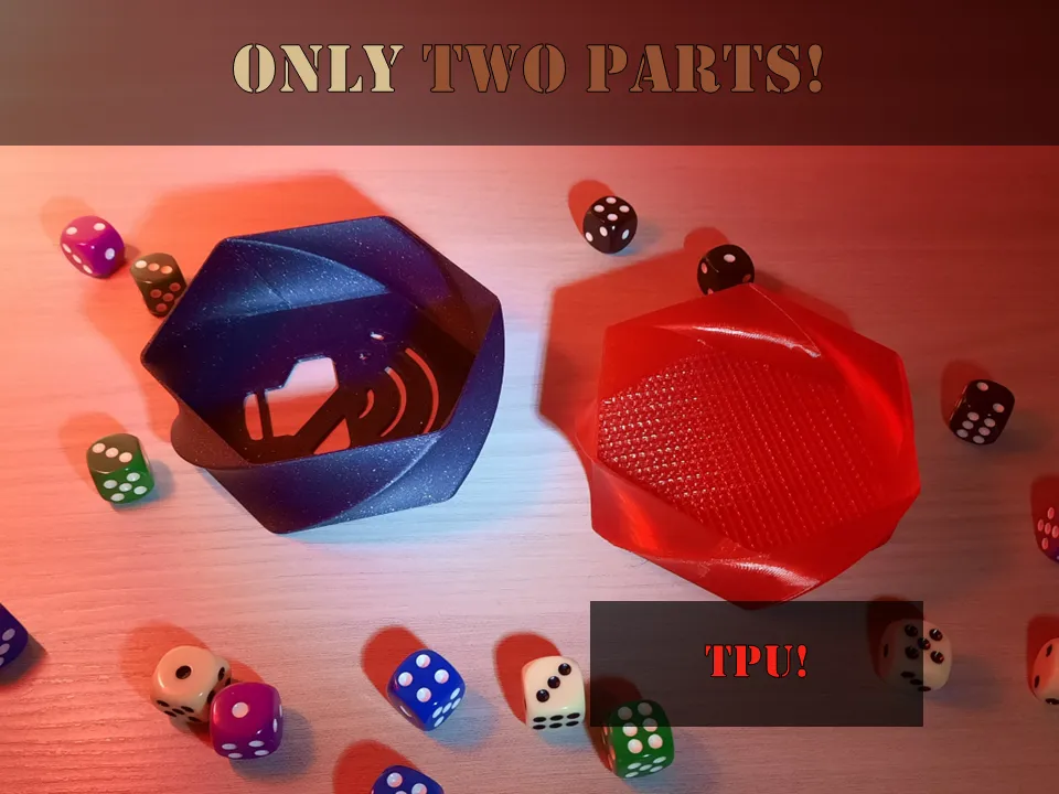 Silent dice tray - Hex spiral, photo 3 of 4 - Silent dice tray - Hex spiral Toys & Games