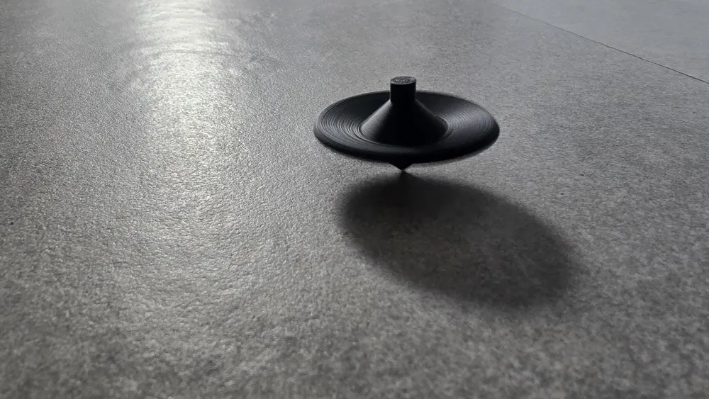 Silent Spinning Top, photo 4 of 4 - Spinning Tops & Classic Toys, Toy