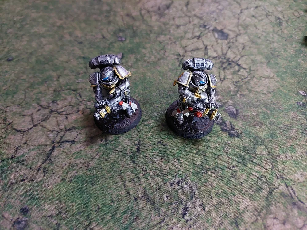 Silver Knights Big Booms sticks, photo 2 of 3 - Silver Knights Big Booms sticks Miniatures