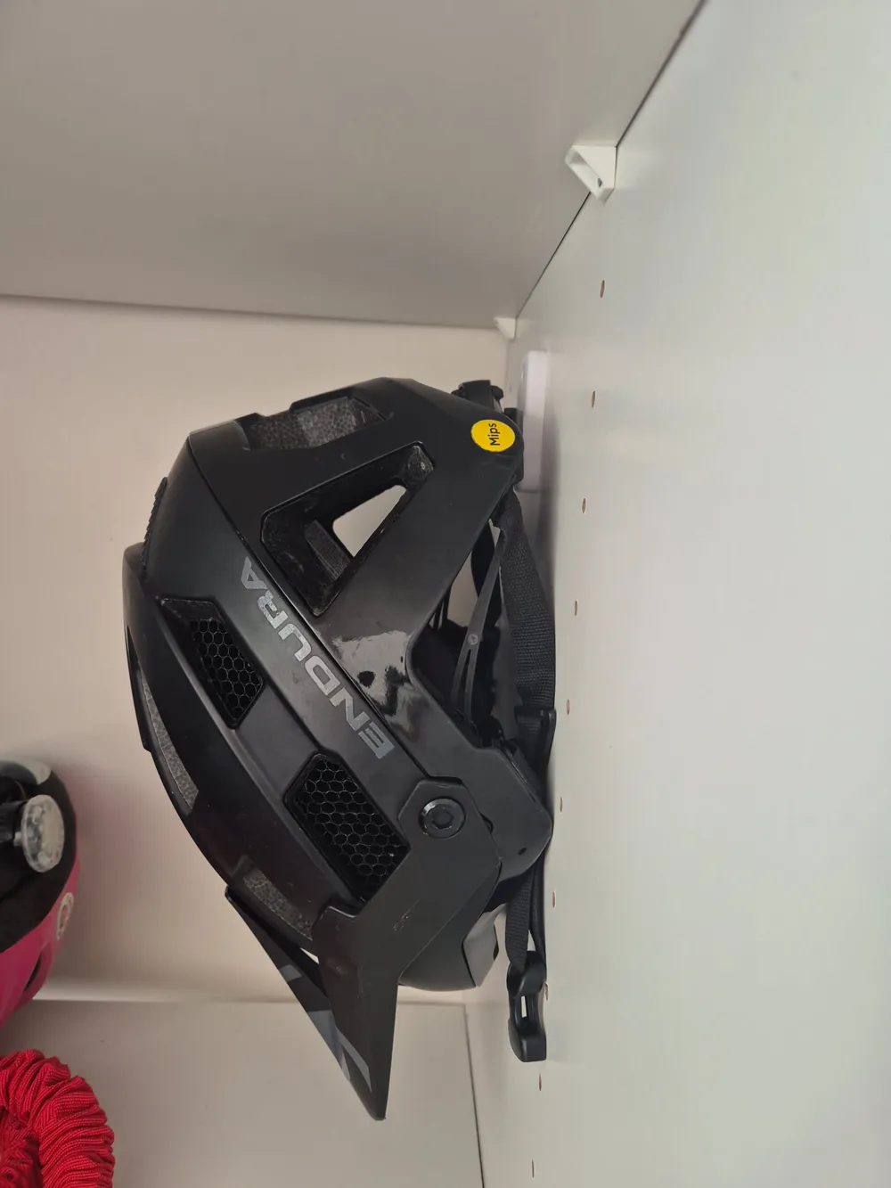 Simple bike helmet holder with/without keyholder, photo 3 of 4 - Simple bike helmet holder with/without keyholder Storage & Organisation