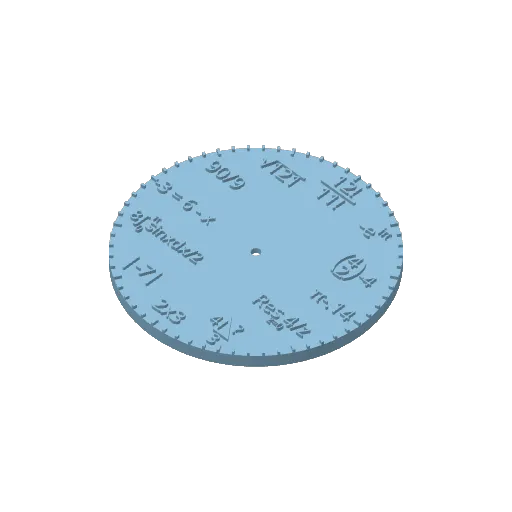 Simple Math Clock, photo 4 of 4 - Simple Math Clock Home Decor Items