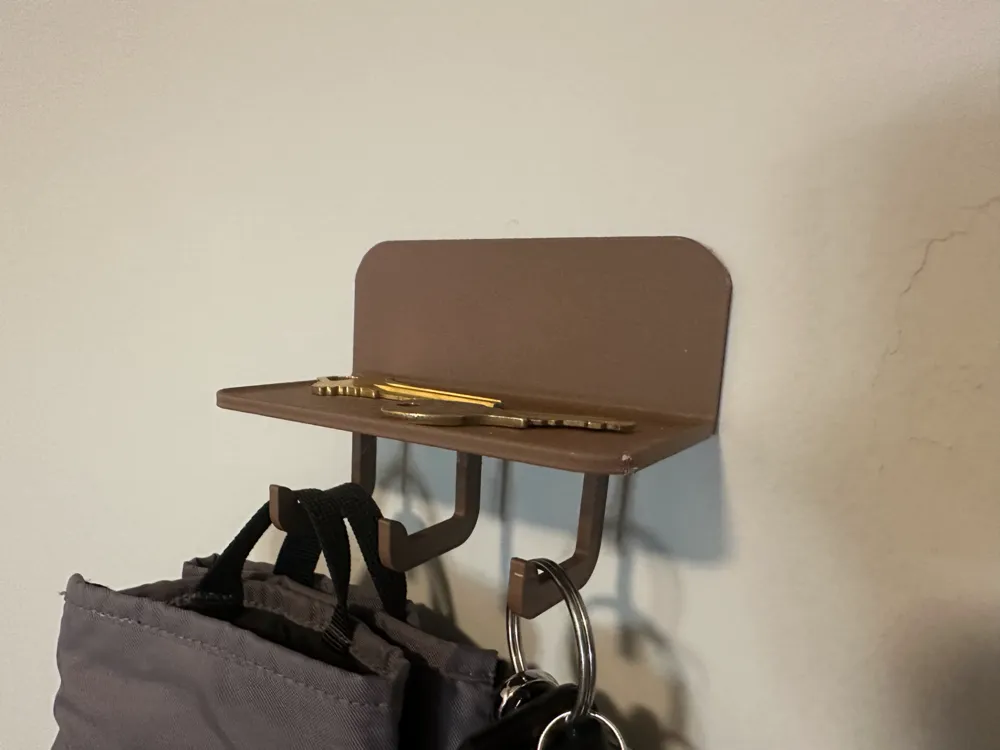 Simplistic Key Hanger - Uses 3M Command Strips - Home Accents, in stock in India