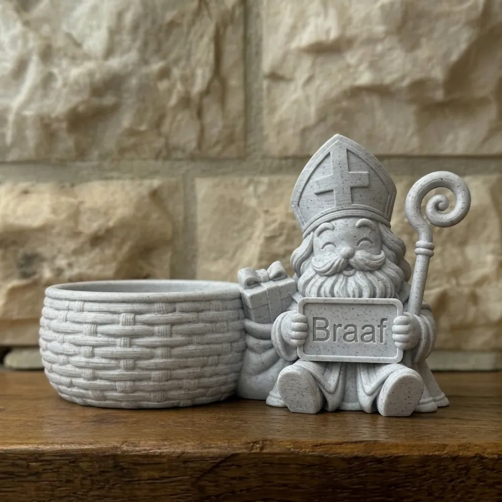 Sinterklaas Snack & Smile Bowl Editable Text, photo 3 of 4 - Sinterklaas Snack & Smile Bowl Editable Text Household