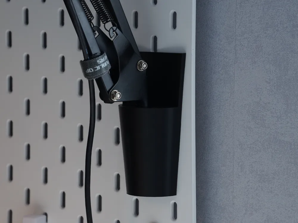 Skadis microphone arm holder