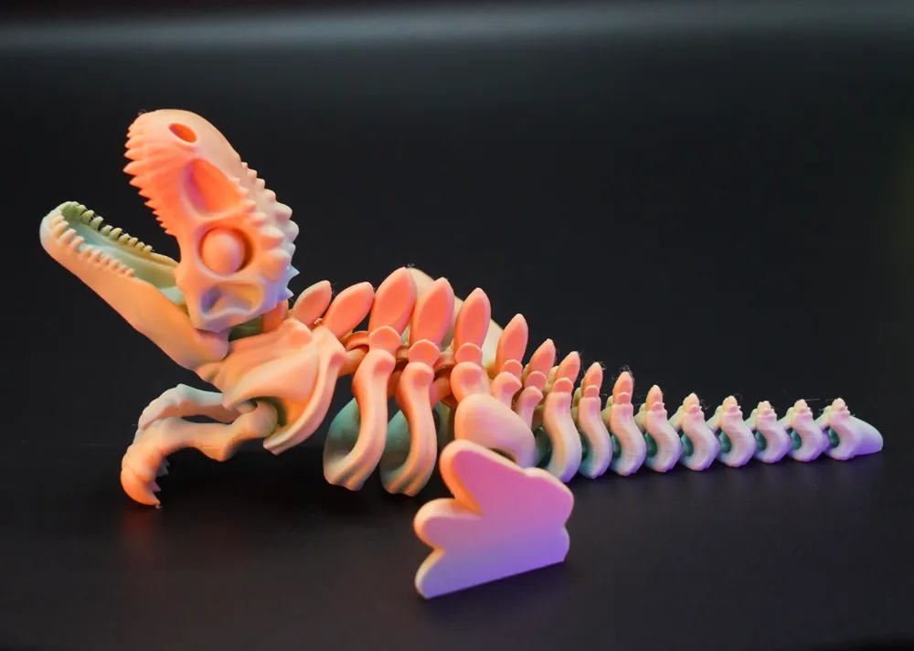 Skeletal Acrocanthosaurus, photo 2 of 4 - Skulls & Skeletons, dino