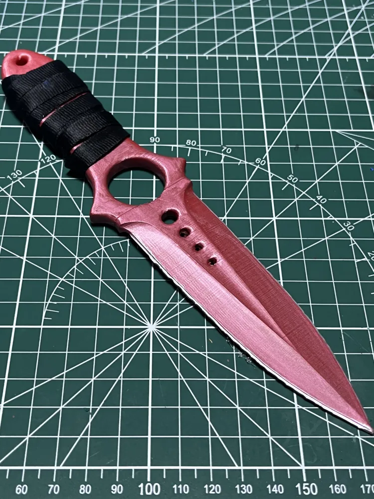 骷髅匕首、多普勒Counter-strike Skeleton Knife, photo 2 of 4 - 骷髅匕首、多普勒Counter-strike Skeleton Knife Props & Cosplay