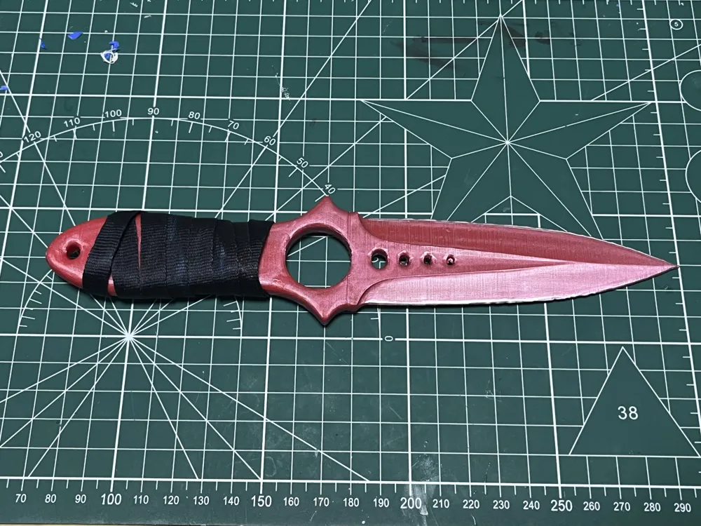 骷髅匕首、多普勒Counter-strike Skeleton Knife, photo 3 of 4 - 骷髅匕首、多普勒Counter-strike Skeleton Knife Props & Cosplay
