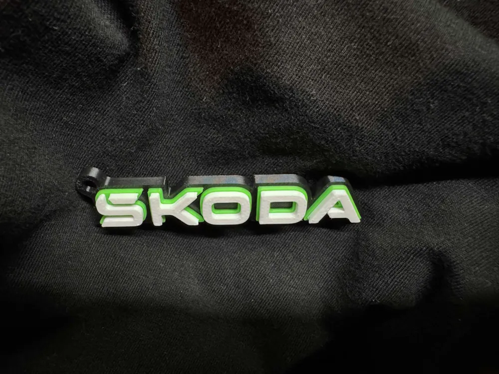 Skoda Keychain, photo 3 of 4 - Car Brand Keychains, octavia