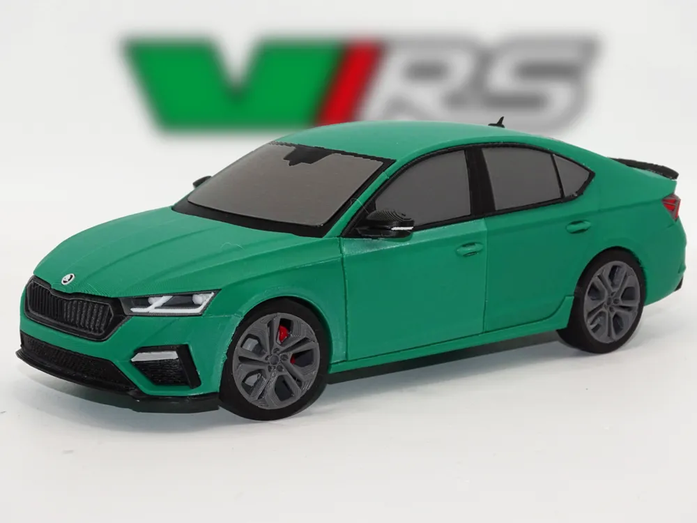 Skoda Octavia vRS Mk4 Sedan w/Steering 1:19