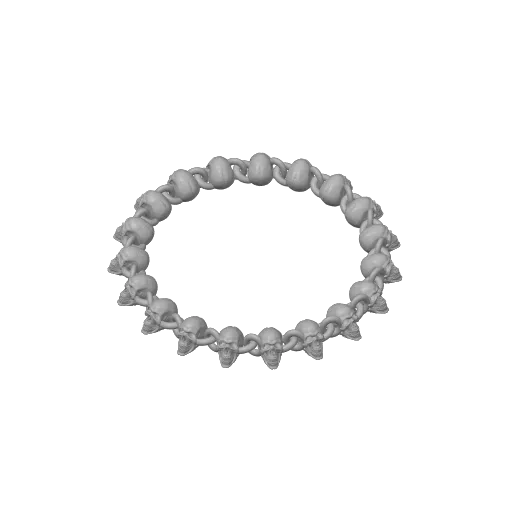 Skull chain suportless, photo 4 of 4 - Skull chain suportless Fashion