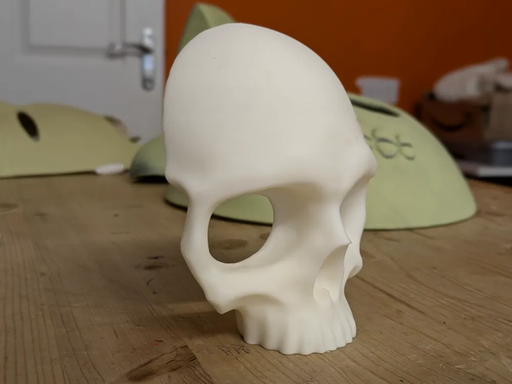 Skull half mask (small), photo 3 of 4 - Skull Masks, maskskull