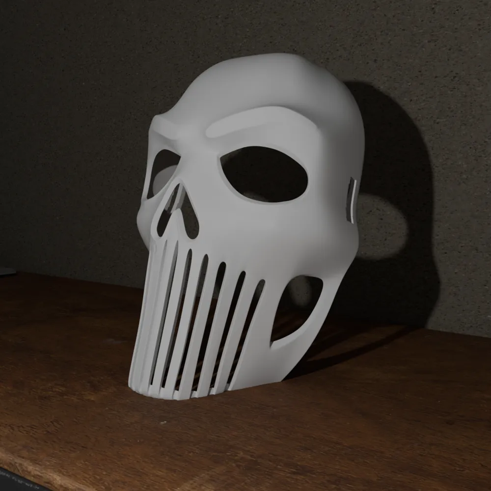 Skull Inspired Mask, photo 4 of 4 - Skull Masks, cosplay