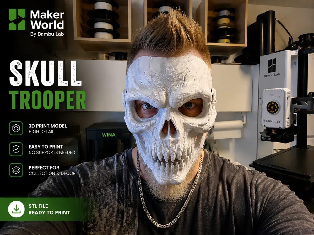 Skull Maske