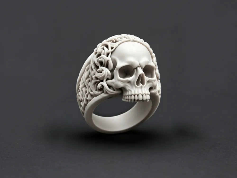 骷髅戒指pro藤曼版本 - Rings, in stock in India