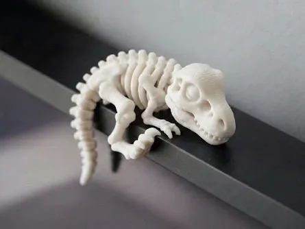 Sleepy T-Rex Skeleton Monitor Buddy