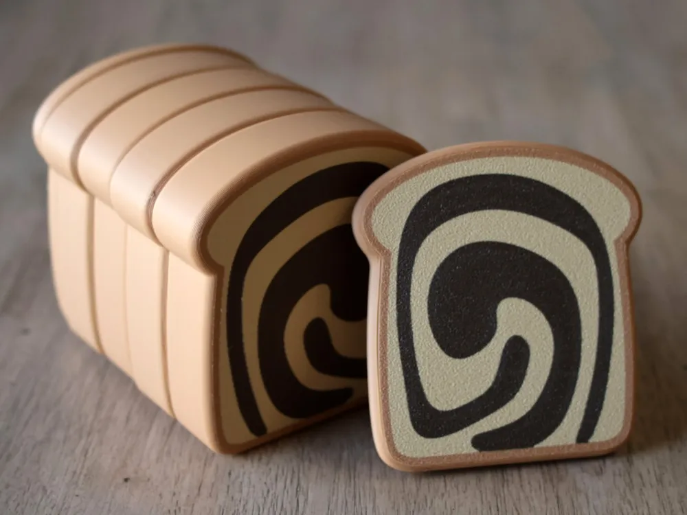 Sliceable magnetic marble bread, photo 2 of 4 - Sliceable magnetic marble bread Kitchen & Dining