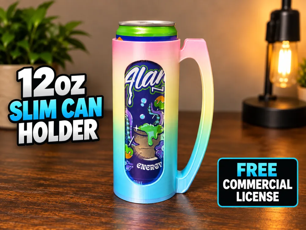 Slim 12oz Can Holder Redbull Alani - Workbench Accessories, in stock