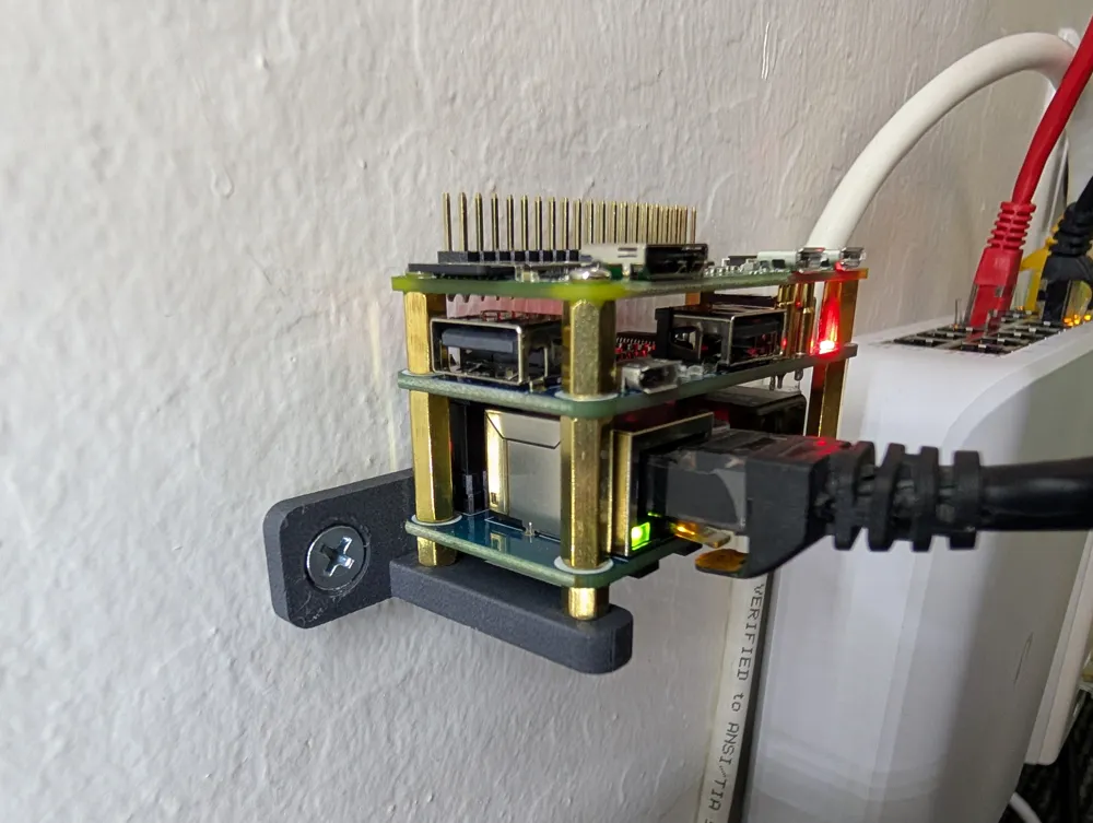 Slim Raspberry Pi Wall Mount (RPi 2-5, Zero), photo 4 of 4 - Slim Raspberry Pi Wall Mount (RPi 2-5, Zero) Tools