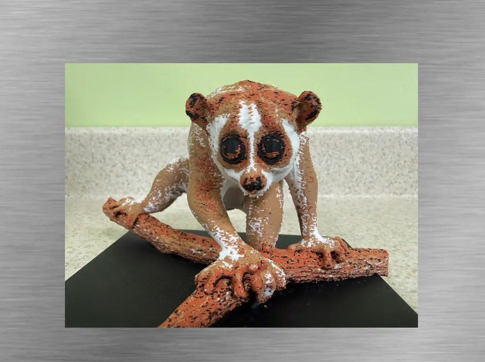Slow Loris -Ultra-realistic Figure, photo 3 of 4 - Slow Loris -Ultra-realistic Figure Miniatures
