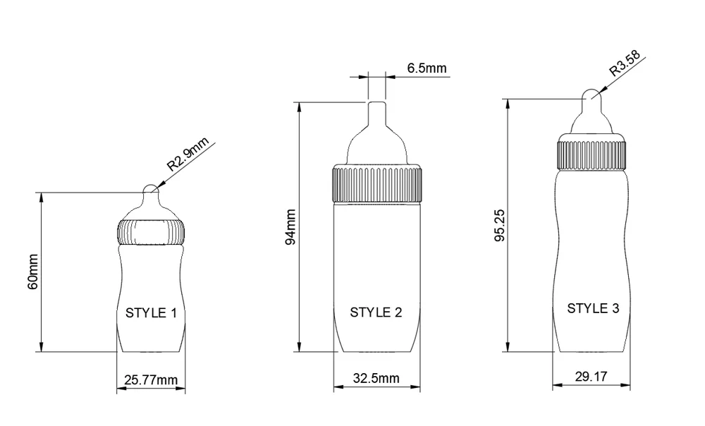 Small Baby Bottle Toy Style 2, photo 2 of 4 - Small Baby Bottle Toy Style 2 Toys & Games
