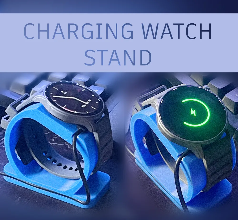 Smart Watch Charging Stand - Fits many models - Electronics, in stock in India