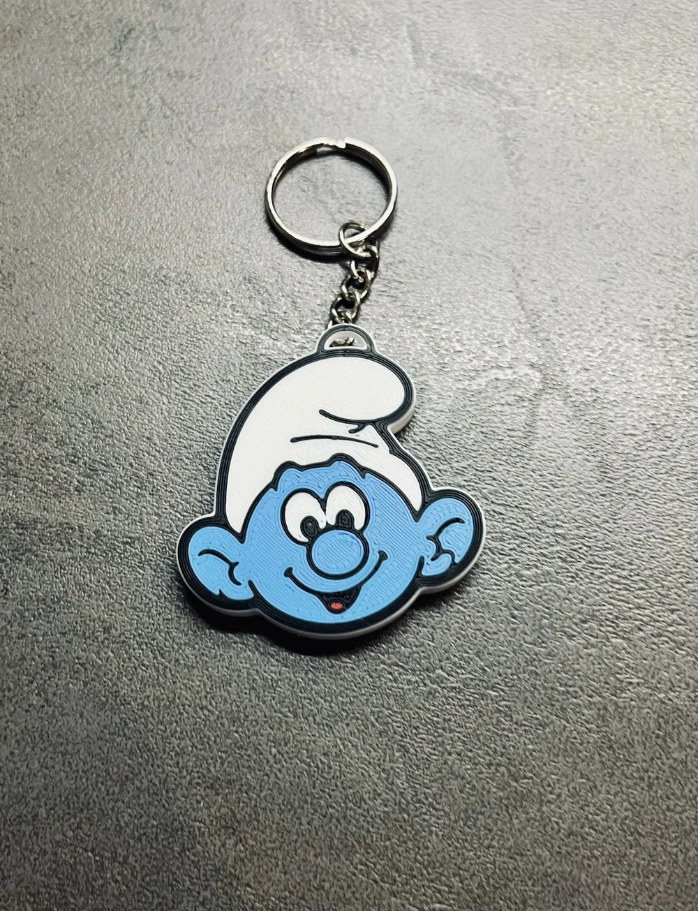 Smurf keychain, photo 2 of 4 - Smurf keychain Generative Art