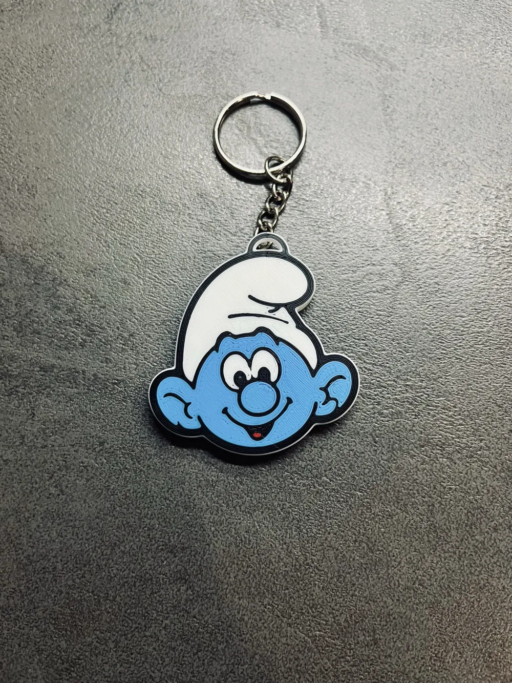 Smurf keychain, photo 3 of 4 - Smurf keychain Generative Art