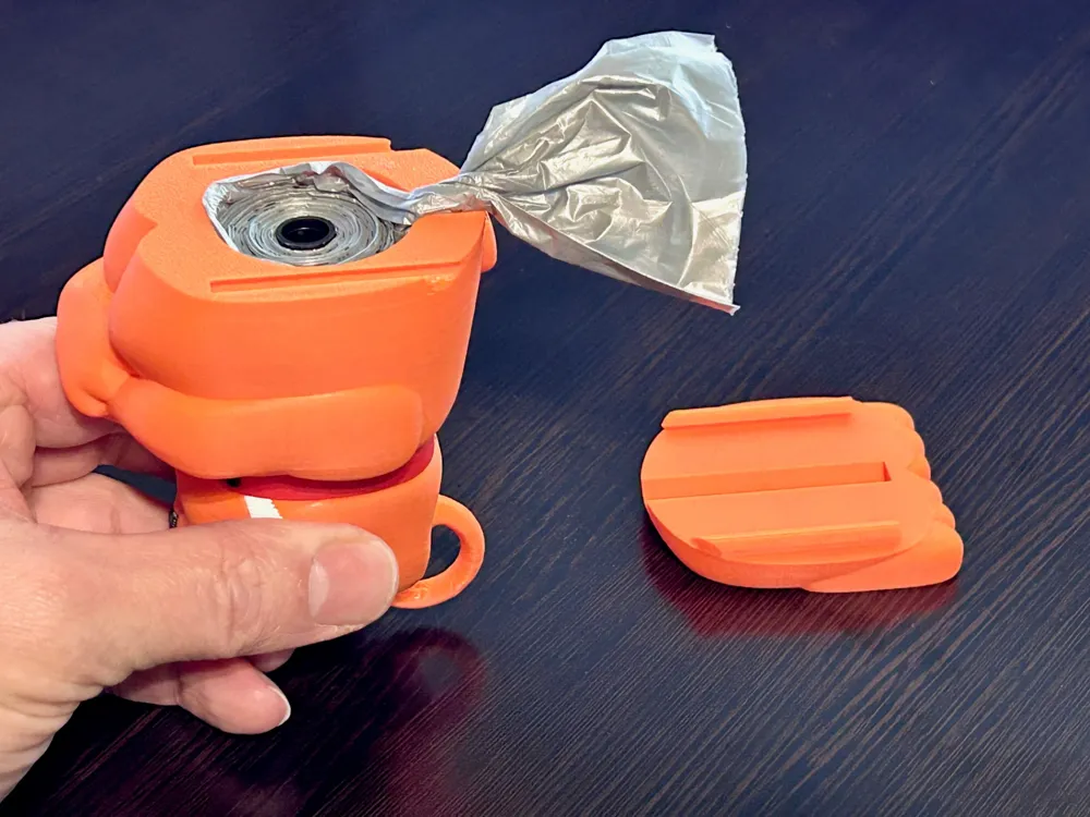 Snausages Dog Poop Bag Dispenser, photo 3 of 4 - Snausages Dog Poop Bag Dispenser Pets