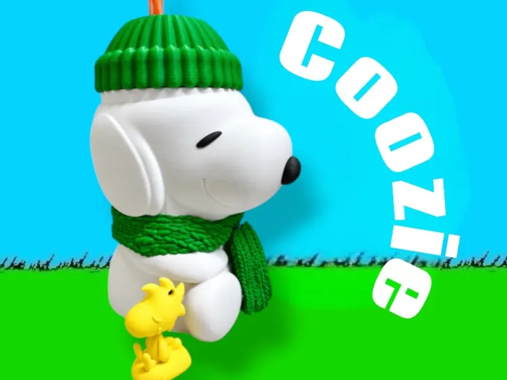 Snoopy Coozie and Woodstock pop tab opener 12oz - Decor, in stock in India