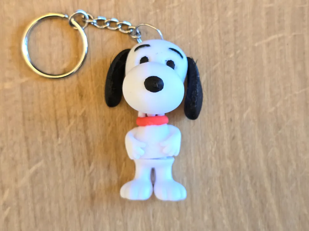 Snoopy flexi keychain, photo 4 of 4 - Snoopy flexi keychain Miniatures
