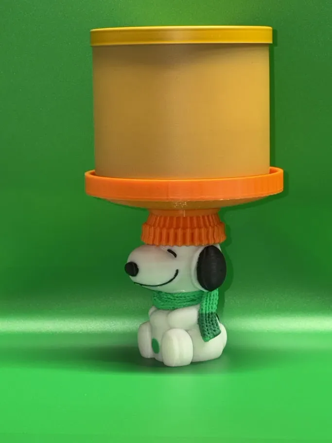 Snoopy Starbucks Cup BBW Candle Holder, photo 2 of 4 - Snoopy Starbucks Cup BBW Candle Holder Home Decor Items