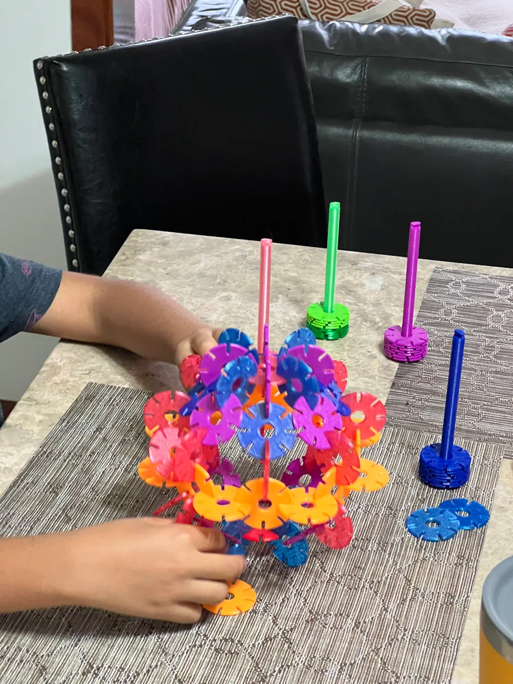 Snowflake Building Blocks (parametric), photo 2 of 4 - Snowflake Building Blocks (parametric) Toys & Games