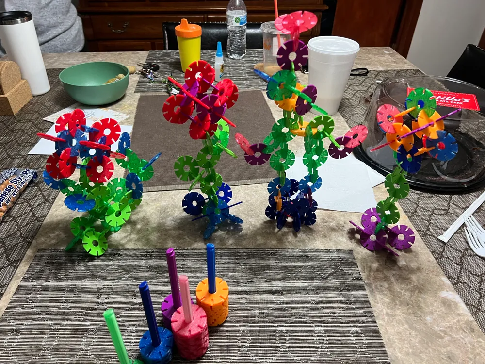 Snowflake Building Blocks (parametric), photo 3 of 4 - Snowflake Building Blocks (parametric) Toys & Games