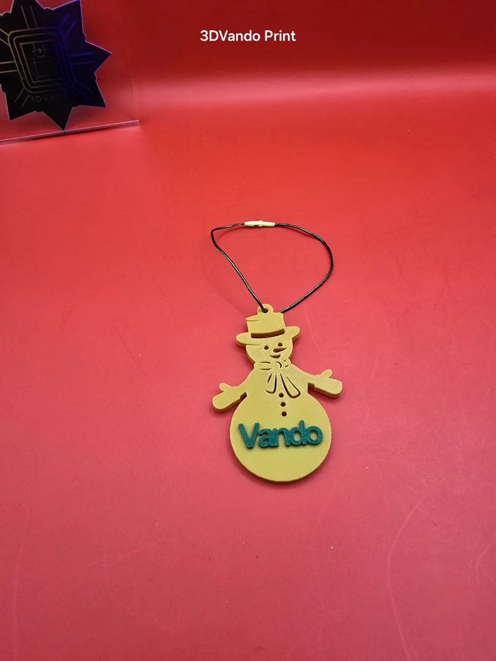 SnowMan ornament change name studio, photo 3 of 4 - SnowMan ornament change name studio Gifts & Occasions