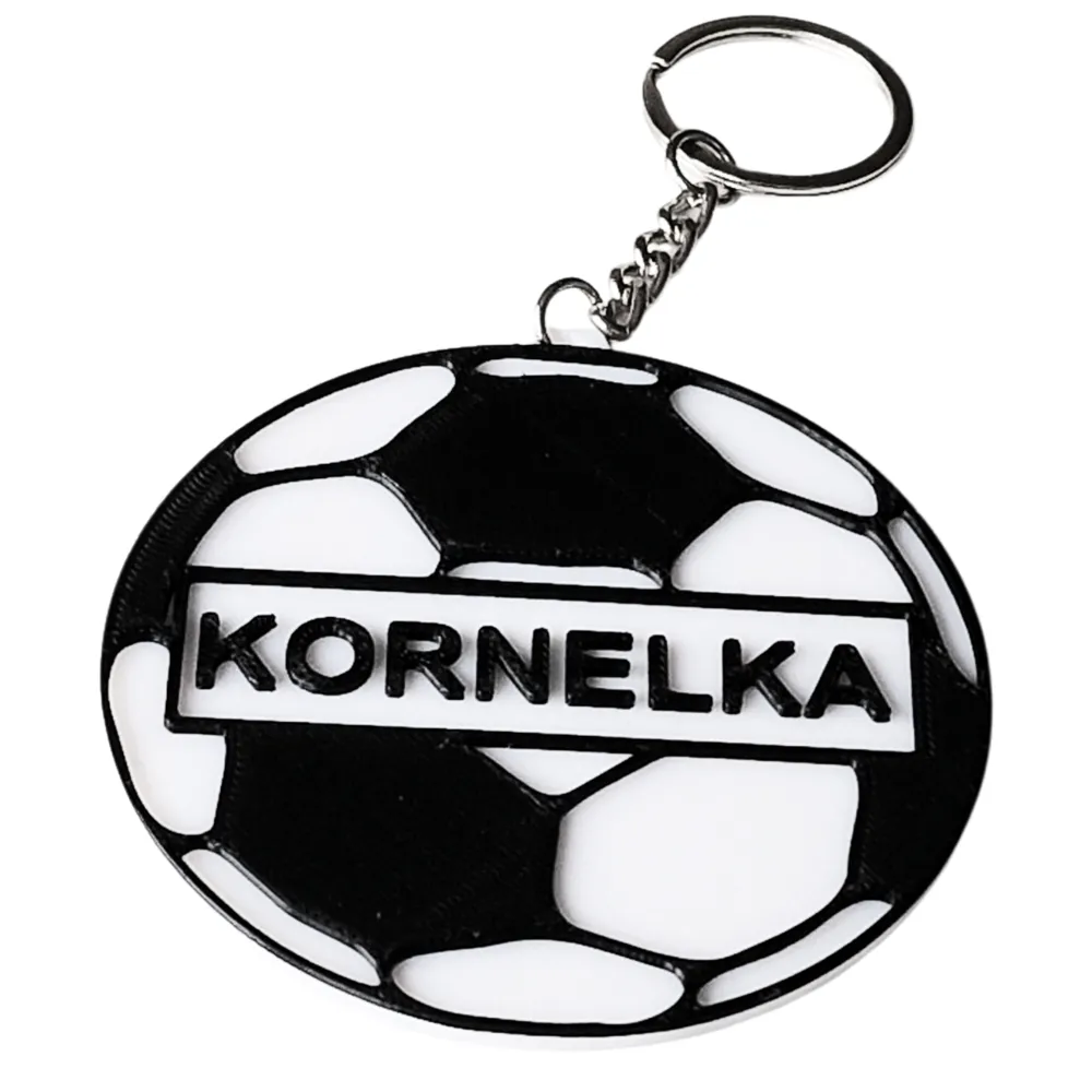Brelok piłka nożna z imieniem, photo 2 of 4 - Sports & Team Keychains, keychain